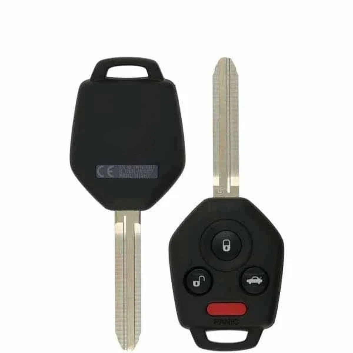 2020-2021 Subaru WRX 4-Button Remote Key Gray Interior Board CWTWB1U811 Subaru G Chip PN: 57497-VA330 - front, back, side buttons and emergency key