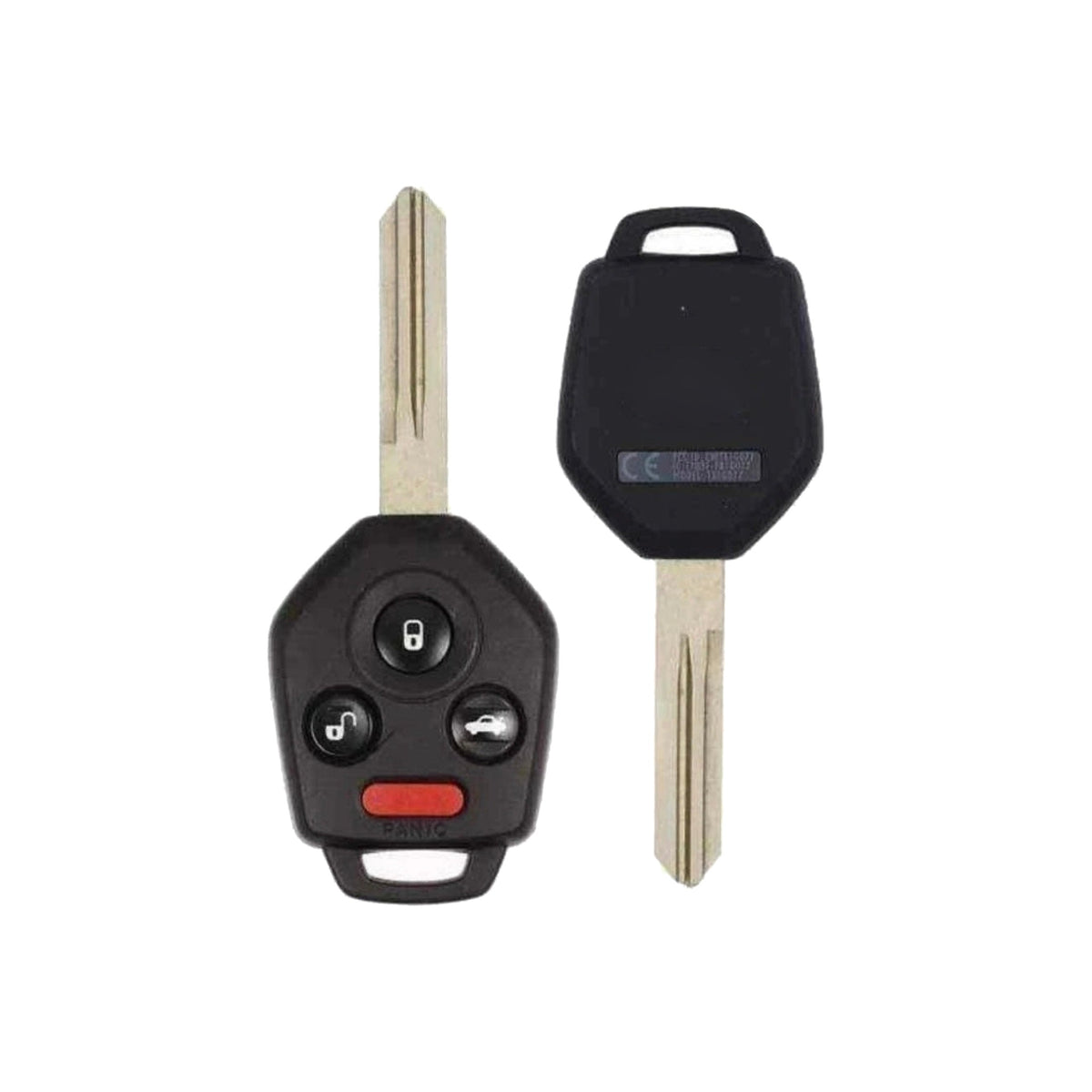2008-2011 Subaru Legacy Outback Tribeca 4-Button Remote Key PN: 57497-AG48A CWTWBU766 4D 62 Chip - Recase, no-logo shell