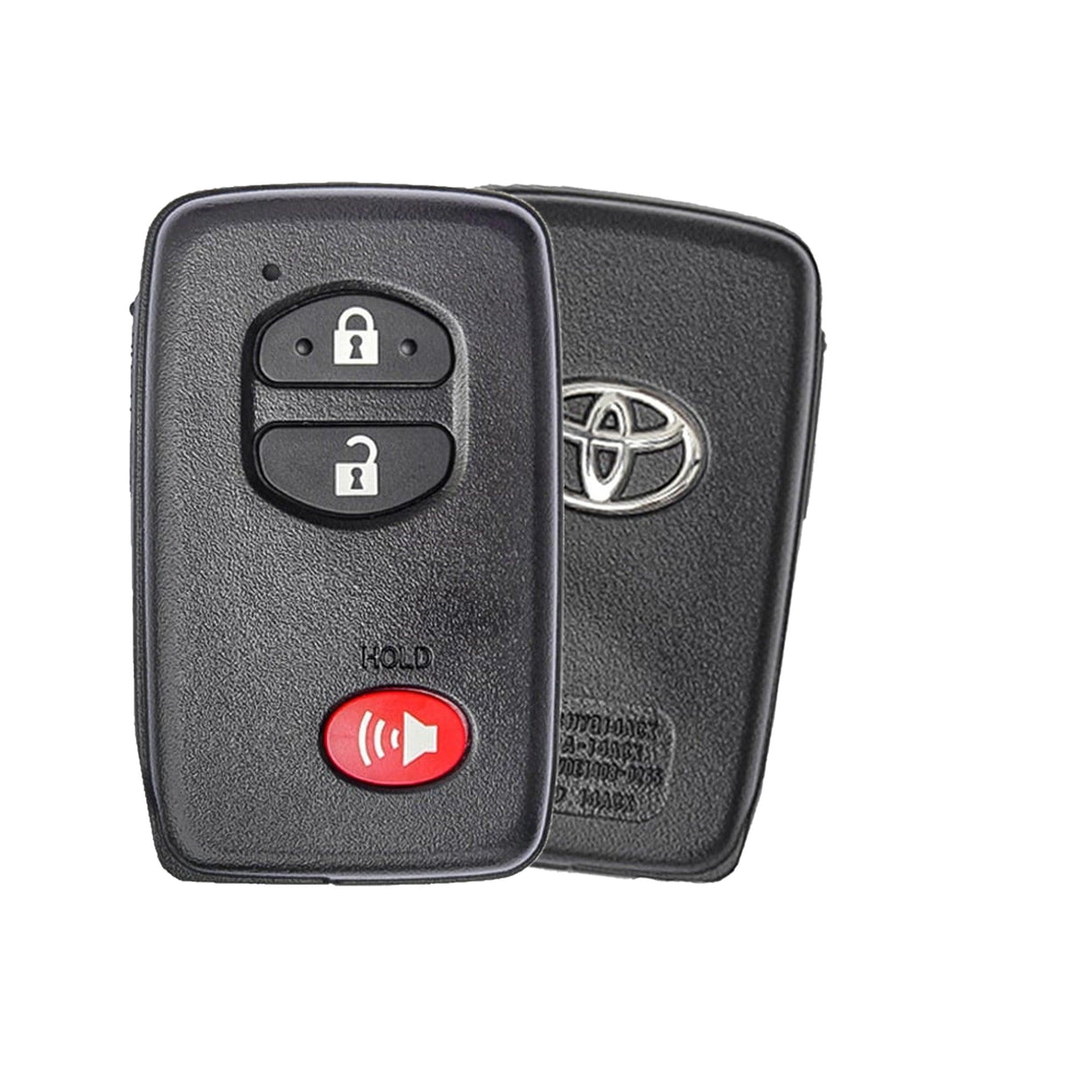 2009-2019 Toyota 4Runner Prius Venza 3-Button Smart Key PN: 89904-0T050 HYQ14ACX Board 5290 - Brand New, no emergency key