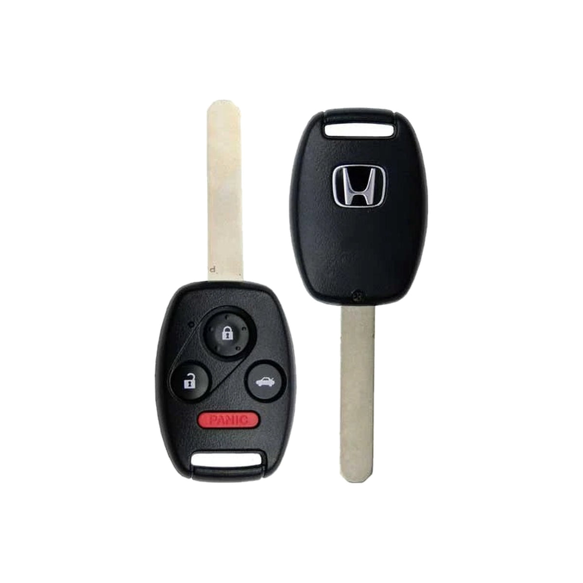 2008-2012 Honda Accord 4-Button Remote Head Key PN: 35118-TA0-A04 KR55WK49308 - front and back