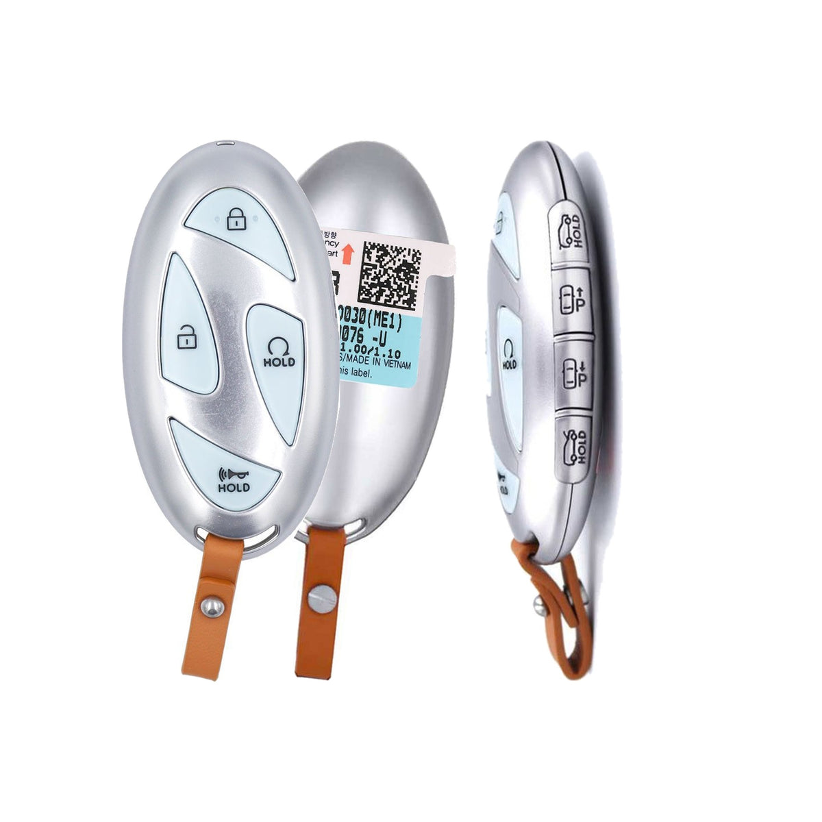 2025-2026 Hyundai IONIQ 9 8 Button Smart Key TQ8-FOB-4FA2U44 PN: 95440-GO030 - Brand New, side buttons shown