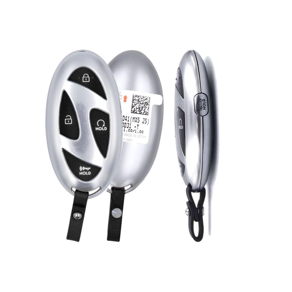 2023-2027 Hyundai Santa Fe 5-Button Smart Key PN: 95440-P6041 TQ8-FOB-4F61M43 - Brand New, side buttons shown