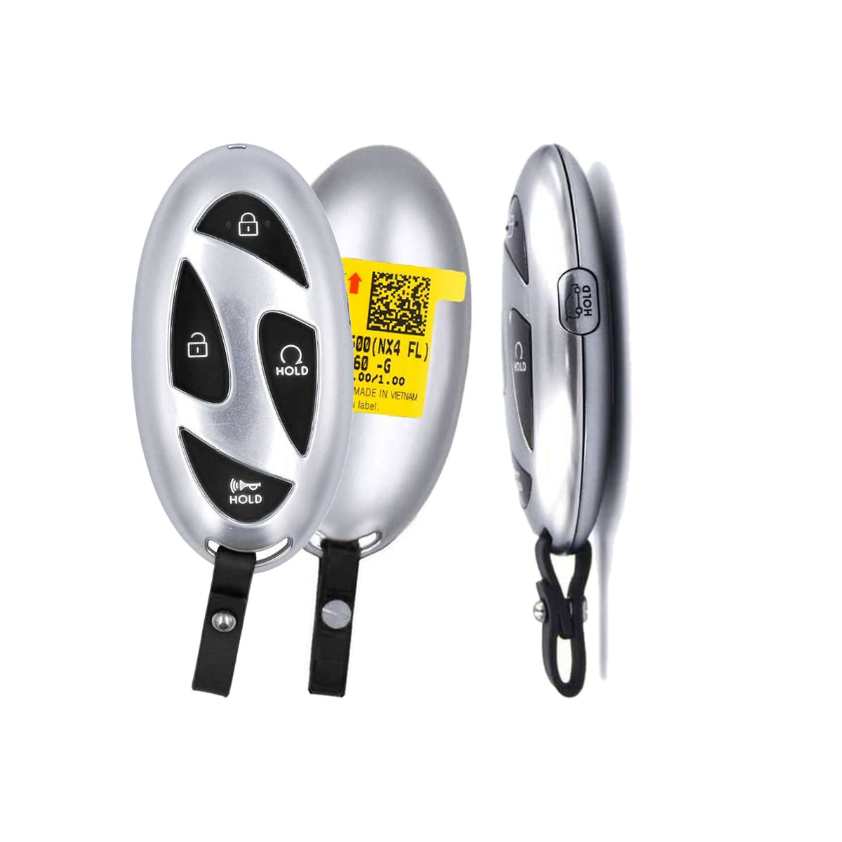 2026 Hyundai Tucson 5-Button Smart Key PN: 95440-N9500 TQ8-FOB-4F61M43 - Brand New, side buttons shown