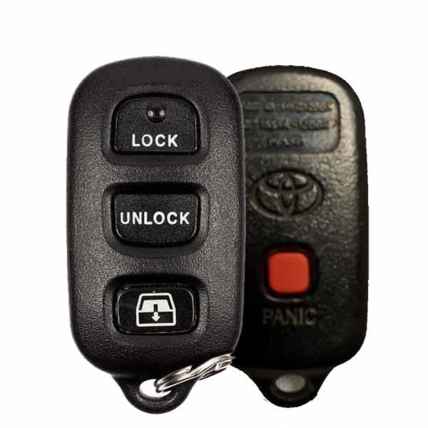 1999-2009 Toyota 4Runner / Sequoia / 4-Button Keyless Entry Remote / PN: 89742-35050 / HYQ12BBX / OEM REFURB