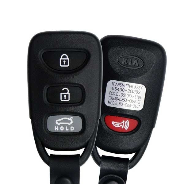 2006-2010 Kia Optima / 4-Button Keyless Entry Remote / PN: 954430-2G200 / OSLOKA-310T / OEM REFURB