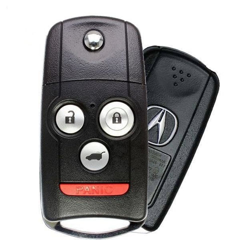 2010-2014 Acura ZDX / TSX Wagon / 4-Button Flip Key / PN: 35113-SZN-A00 / MLBHLIK-1T / OEM REFURB
