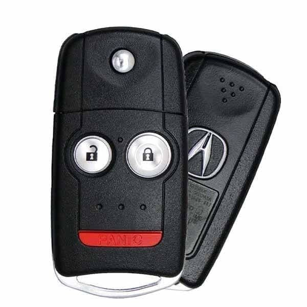 2007-2013 Acura MDX RDX / 3-Button Flip Key / PN: 35111-STX-325 / N5F0602A1A / OEM REFURB
