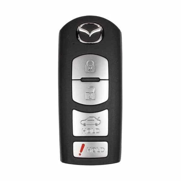 2009-2013 Mazda 3 / 4-Button Smart Key / PN: BBY2-67-5RY / WAZX1T768SKE11A03 / OEM REFURB