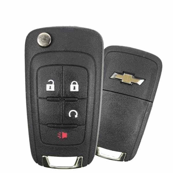 2010-2021 Chevrolet Equinox / Sonic / Trax / 4-Button Flip Key / PN: 20835404 / OHT01060512 / OEM REFURB