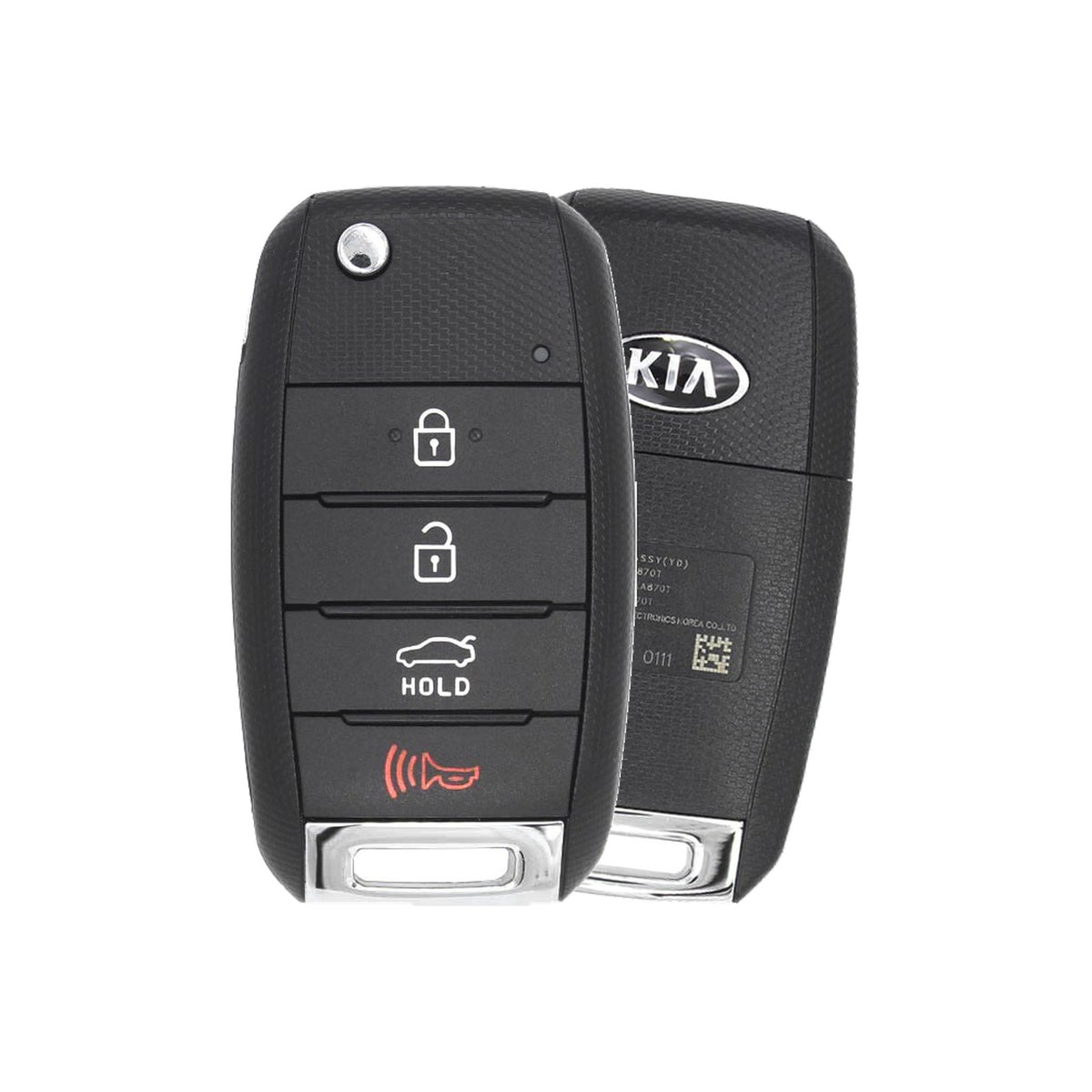 2014-2016 Kia Forte | 4-Button Flip Key - Brand New