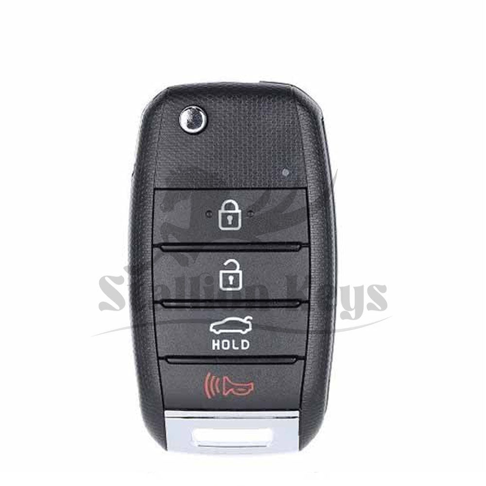 2016-2020 Kia Optima / 4-Button Flip Key / PN: 95430-D4010 / SY5JFRGE04 / AFTERMARKET