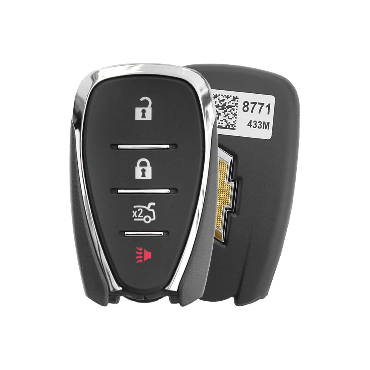 2016-2025 Chevrolet Camaro Cruze Malibu 4-Button Smart Key OEM - Brand New