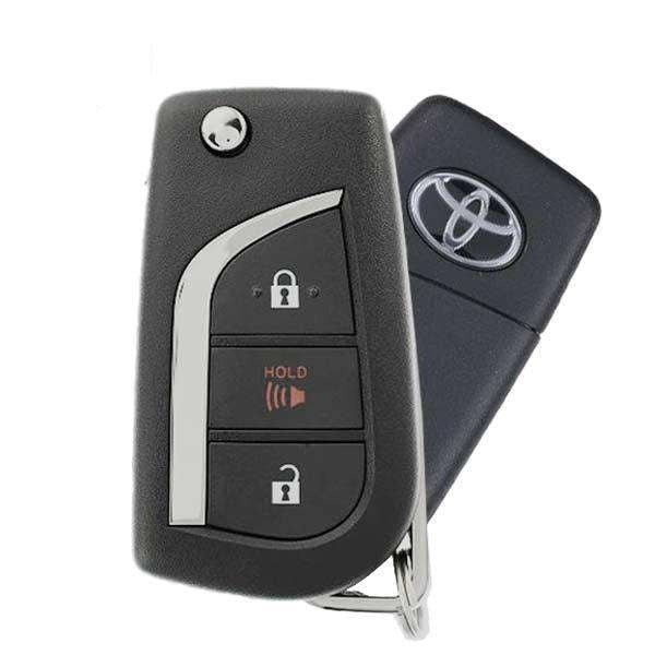 2018-2020 Toyota C-HR / 3-Button Flip Key / PN: 89070-F4080 / MOZB97TZ / H CHIP / OEM REFURB