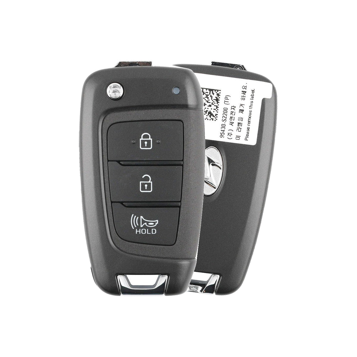 2018-2023 Hyundai Santa Fe | 3-Button Remote Flip Key - Brand New