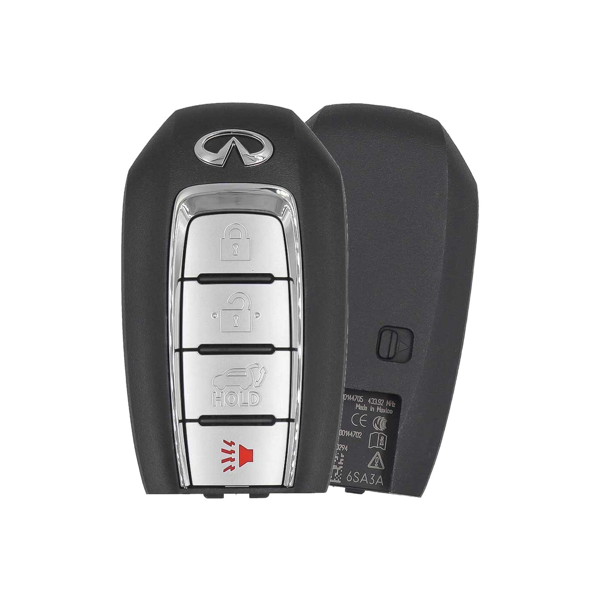 2022-2025 Infiniti QX60 4-Button Smart Key KR5TXN1 PIN: 285E3-6SA3A OEM OEM - front, back