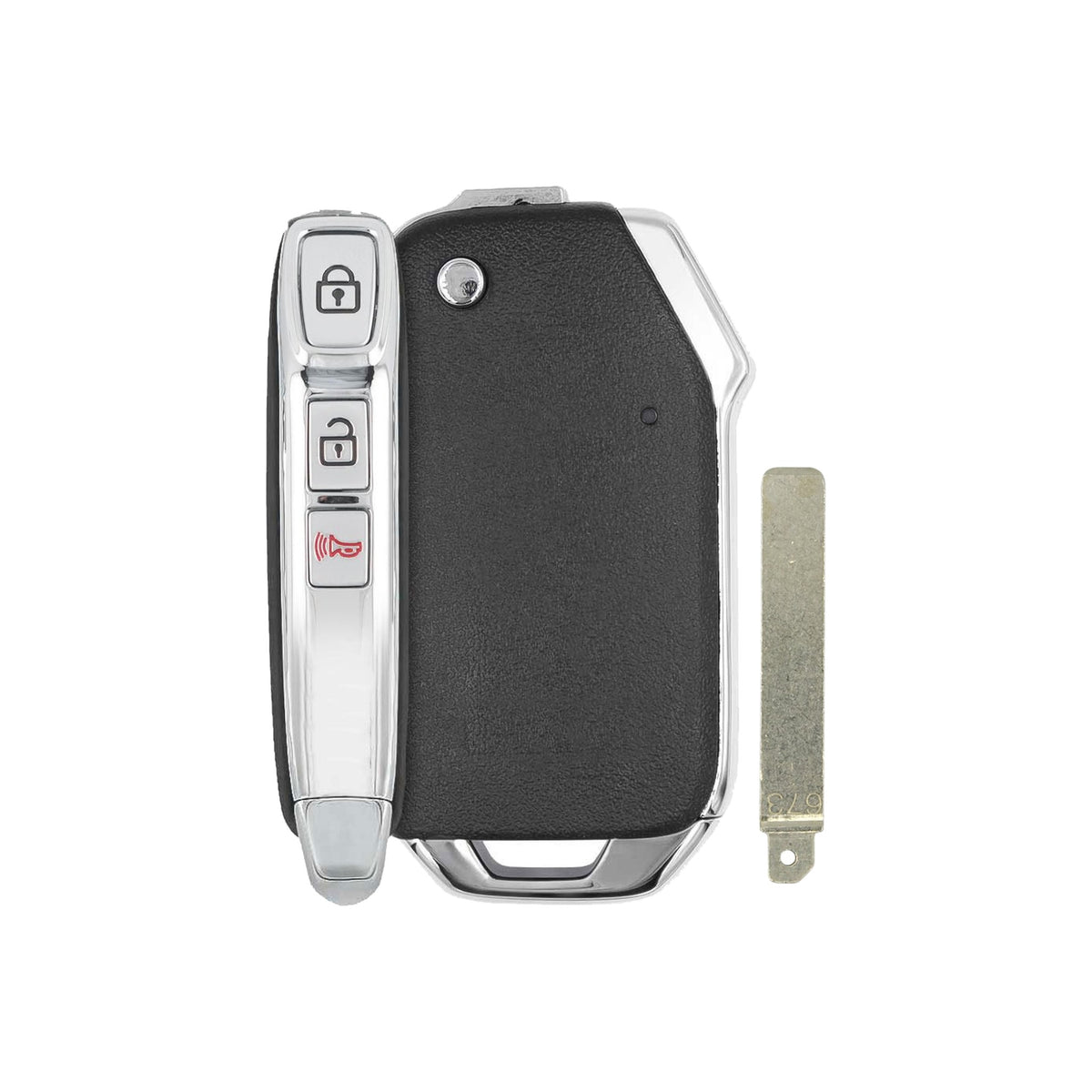 2023-2026 Kia Seltos | 3-Button Flip Key - Recase