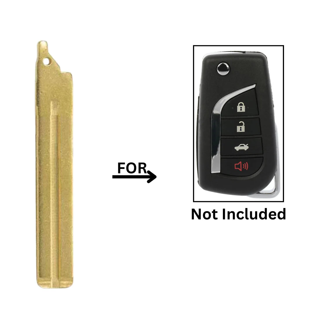2018-2025 Toyota Camry / Corolla / Remote Flip Key Blade / PN: 89070-21150 / TOY49 / AFTERMARKET