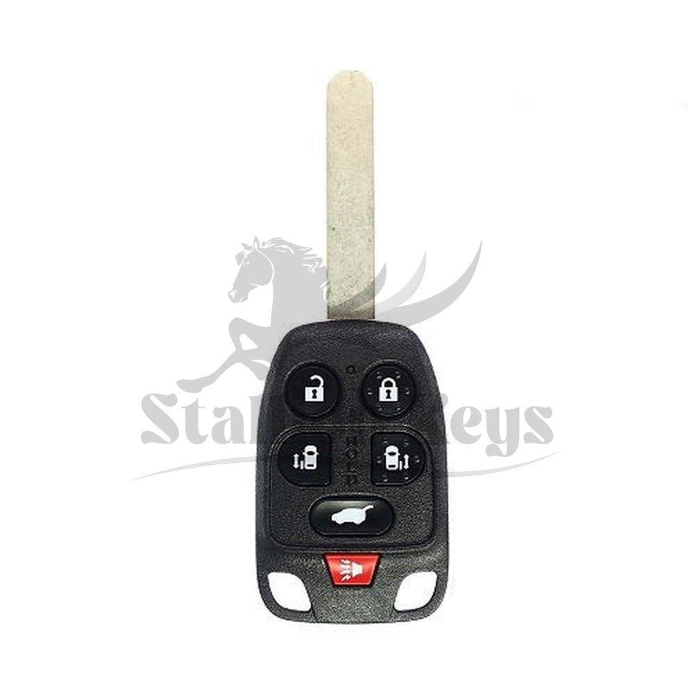2011-2013 Honda Odyssey / 6-Button Remote Head Key / PN: 35118-TK8-A20 / N5F-A04TAA / AFTERMARKET
