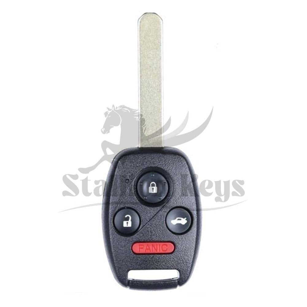 2008-2014 Honda Accord / 4 Button Remote Head Key / PN: 35118-TA0-A04 / KR55WK49308 / AFTERMARKET