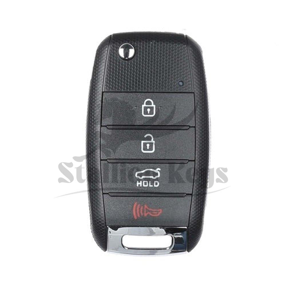2017-2018 Kia Forte / 4-Button Flip Key / PN: 95430-A7200 / OSLOKA-875T (YD) / AFTERMARKET
