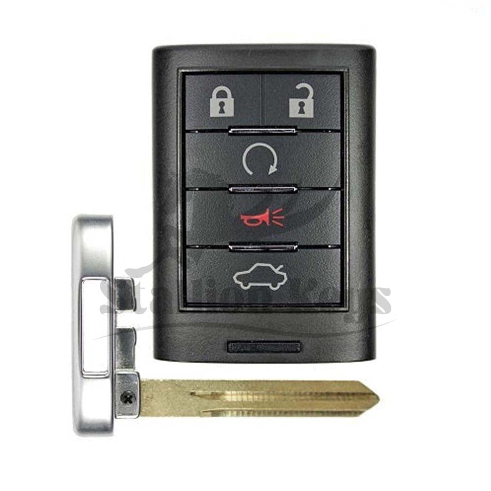 2008-2014 Cadillac CTS / STS / DTS / 5B Smart Key / PN: 25943677 / M3N5WY7777A / AFTERMARKET