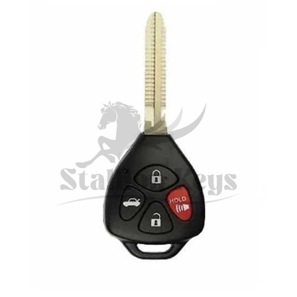 2010-2011 Toyota Camry / 4-Button Remote Head Key / PN: 89070-06650 / HYQ12BBY/ BDC / G-CHIP / AFTERMARKET