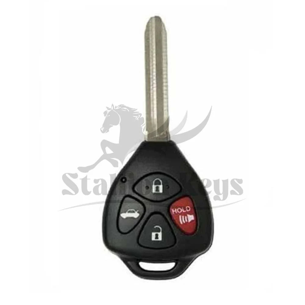 2008-2012 Toyota Avalon / Corolla / Venza / 4-Button Remote Head Key / PN: 89070-02270 / GQ4-29T / 4D 67 Chip / AFTERMARKET
