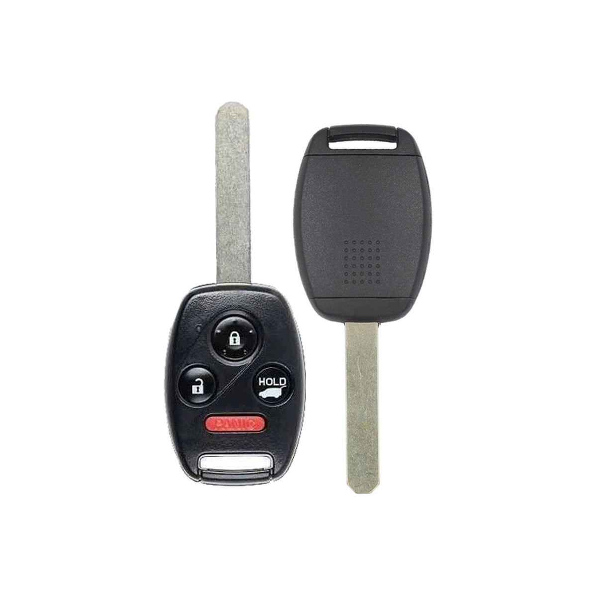 2012-2015 Honda Pilot 4-Button Remote Head Key w/ Glass Hatch PN: 35118-SZA-A41 KR55WK49308 - Recase, no-logo shell