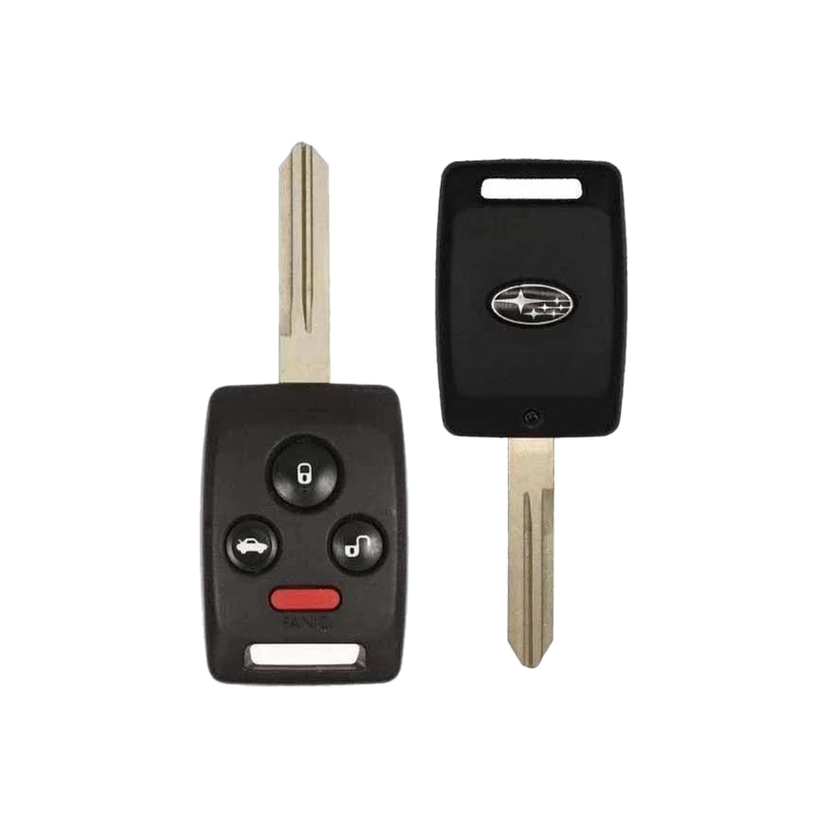 2006-2009 Subaru Tribeca Legacy 4-Button Remote Head Key PN: 57497-AG35A CWTWBU745 - front and back