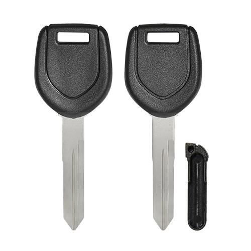 Mitsubishi Transponder Key Shell | MIT6 MIT9 MIT13 MIT16 | 2-Pack
