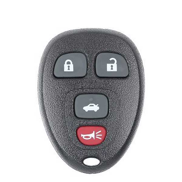 2004-2012 GM 4-Button Keyless Entry Remote | KOBGT04A | 15252034 | Aftermarket