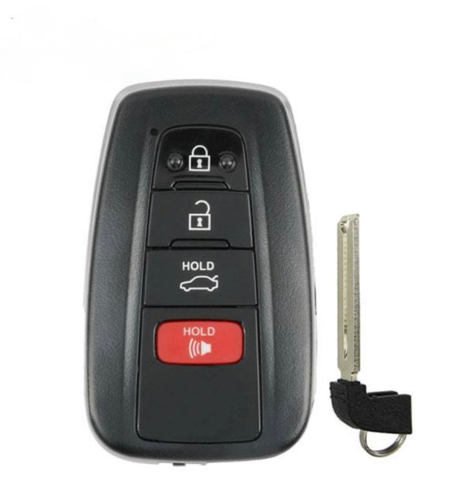 2018-2024 Toyota Camry / 4-Button Smart Key / PN: 89904-06200 / HYQ14FBC / HYQ14FLA / Board - 0351 / AFTERMARKET