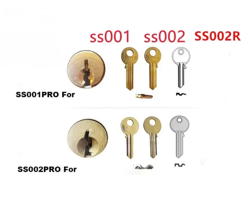 LISHI - SS002 - 2 in 1 Pick and Decoder Tool / AG