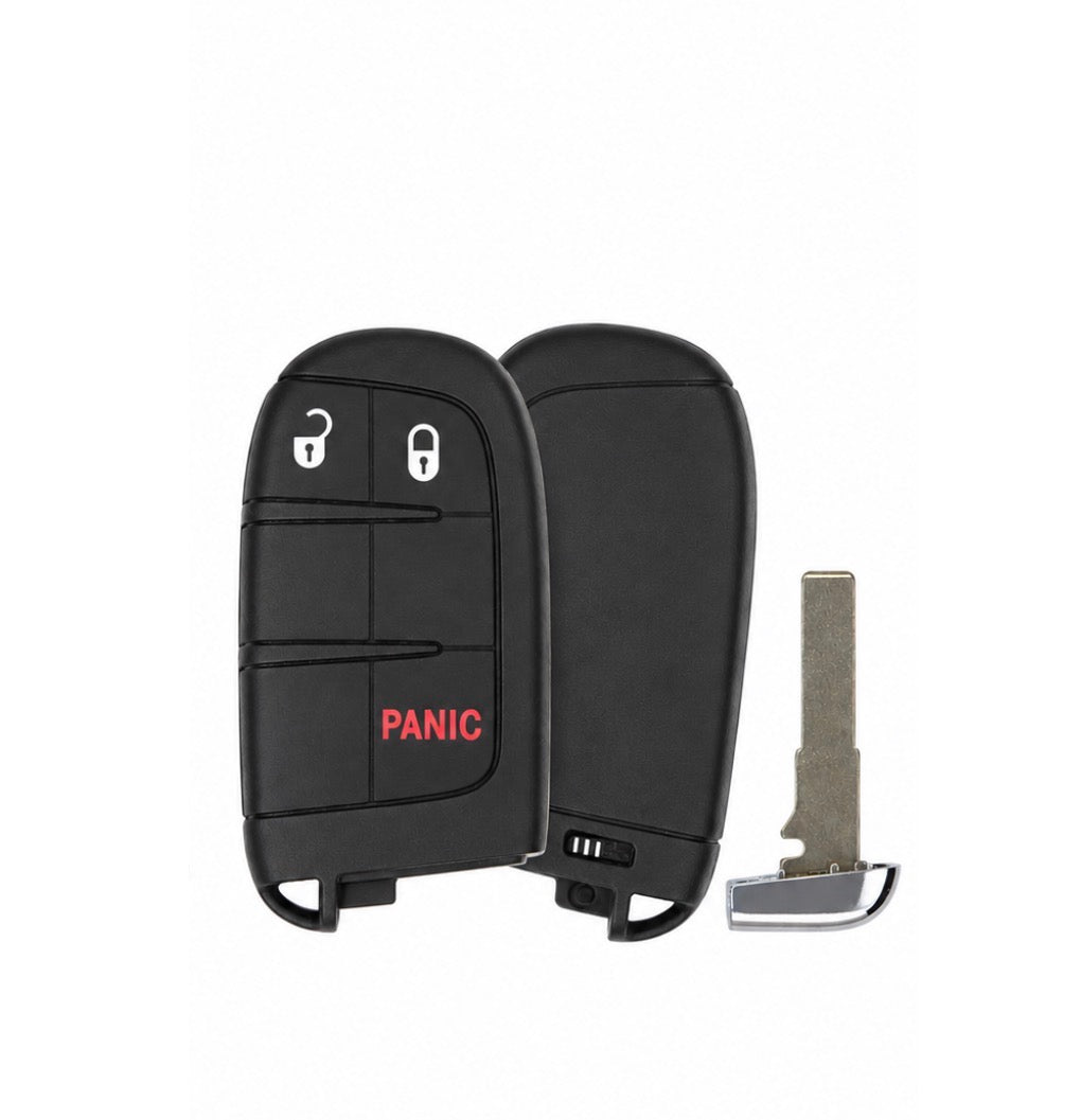 2017-2026 Jeep Compass | 3/4/5-Button Smart Key | PN: 68250350AA | 68250337AB | 68250343AB | M3N-40821302 | ID4A | OEM