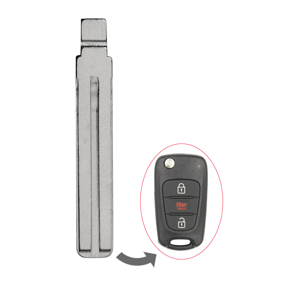 GTL - Kia Rio Remote Flip Key Blade / PN: 81996-1W010 / AFTERMARKET
