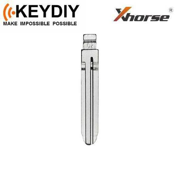 Keydiy / Xhorse - TR47 - Universal Flip Key Blade - #02 (10-PACK)