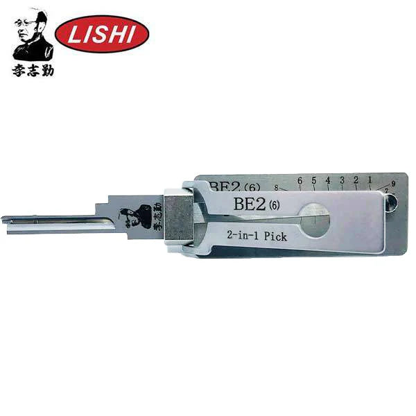ORIGINAL LISHI - BE2 BEST A / 6-Pin / 2-in-1 Residential Tool / AG