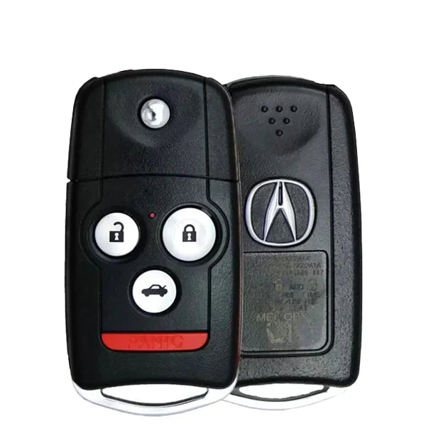 2009-2014 Acura TSX / 4-Button Remote Flip Key / PN: 35119-TK4-305 / MLBHLIK-1T / OEM REFURB