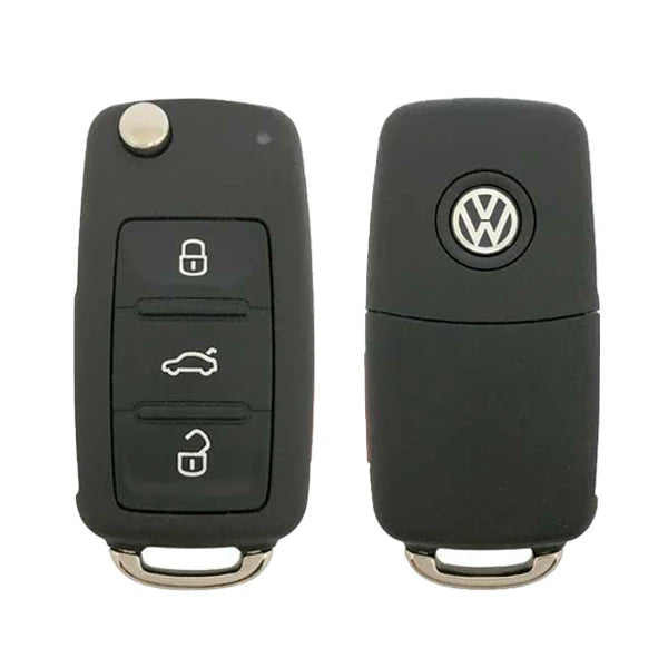 2011-2016 Volkswagen Jetta / Passat / Tiguan / 4-Button Remote Flip Key / PN: 5K0837202AE / NBG010180T / 315 MHz / OEM REFURB