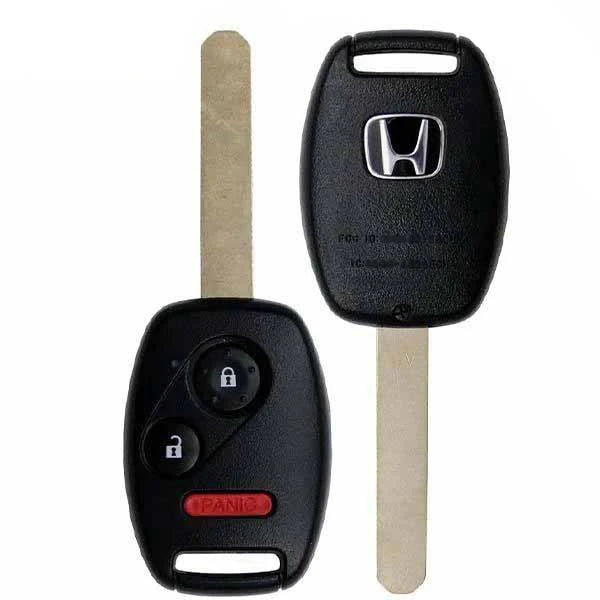 2007-2015 Honda Accord Crosstour / FIT / CR V / CRZ / HRV / 3-Button Remote Head Key / MLBHLIK-1T / OEM REFURB