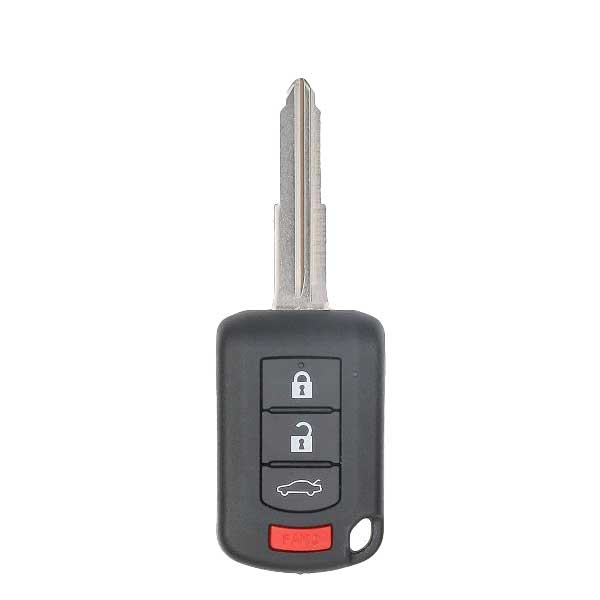 2016-2017 Mitsubishi Lancer / 4-Button Remote Head Key / PN: 6370B945 / OUCJ166N / ID46 / AFTERMARKET