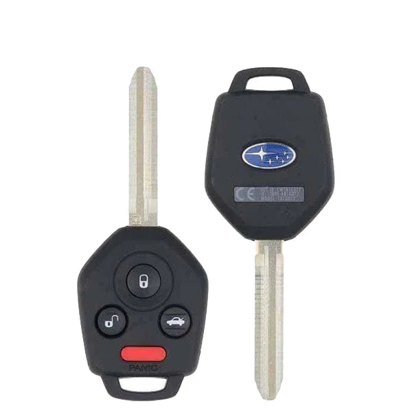 2019-2024 Subaru Forester / Impreza / Crosstrek / 4-Button Remote Head Key / PN: 57497-XC01B / CWTB1G077 / H Chip w/ Gray Interior Board Shell / OEM REFURB