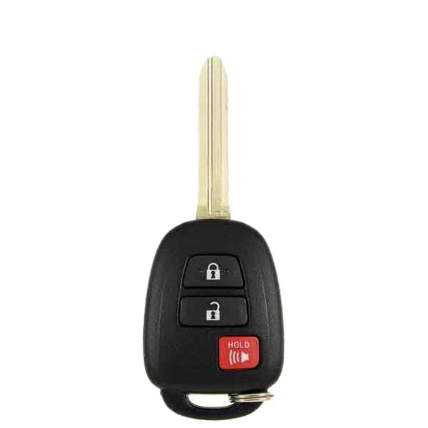 2013-2023 Toyota 4 Runner / RAV4 / Prius C / 3-Button Remote Head Key / PN:89070-42D30 / HYQ12BDM / H Chip / AFTERMARKET