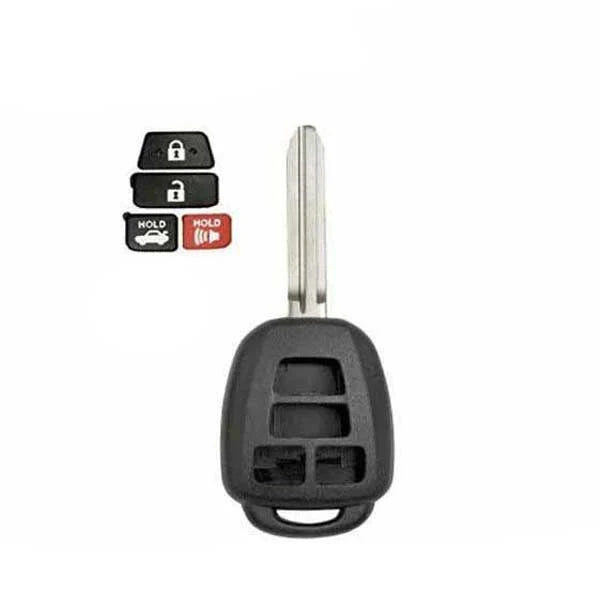 2012-2023 Toyota Camry / Corolla / RAV4 / 4-Button Remote Head Key / Super Strong / GTL
