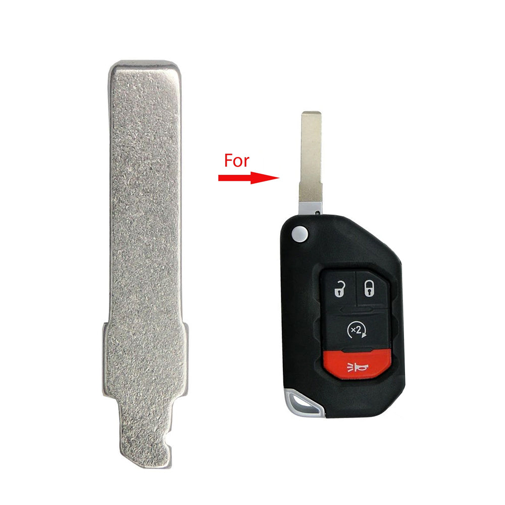 Jeep Wrangler Remote Flip Key Blade