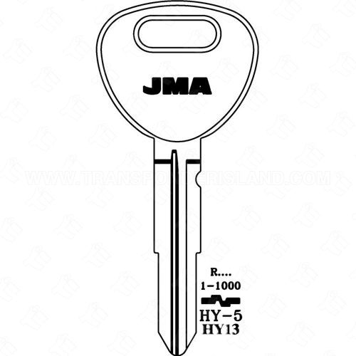 JMA Hyundai X235/HY13 Metal Key Blank