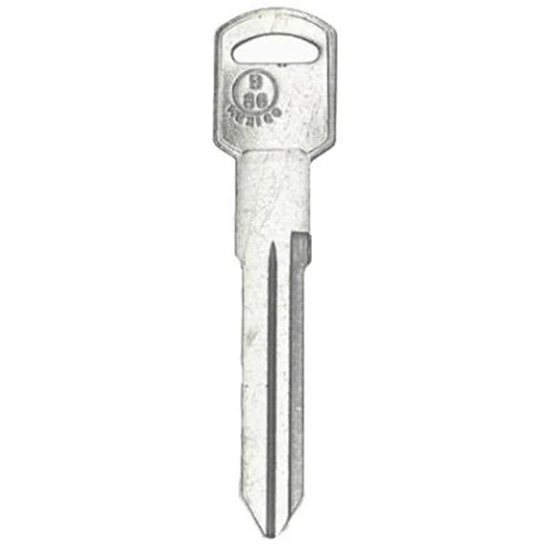 GM - P1106 / B86 GM Double Sided 10 Cut Metal Key Blank