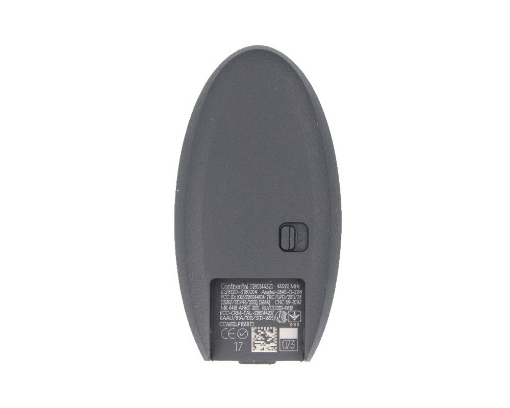 2016-2018 Infiniti QX60 / 4B Smart Key / PN: 285E3-9NF4A / KR5S180144014 / IC 204 / OEM REFURB