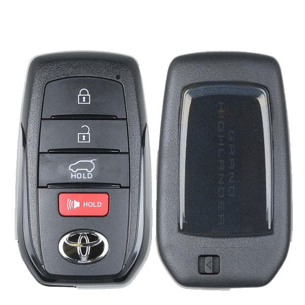 2024-2026 Toyota Highlander / Grand Highlander / 4-Button Smart Key / PN: 8990H-0E330 / HYQ14FBX / 8A CHIP / OEM