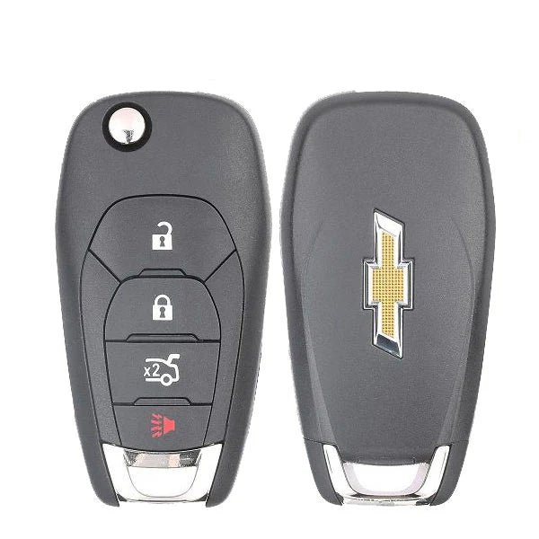 2016-2019 Chevrolet Cruze / 4-Button Flip Key / PN: 5933402 / LXP-T004 / XL8 / 433 MHz / OEM REFURB